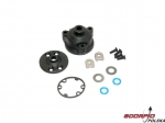 Housing, center differential/ x-ring gaskets (2)/