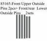 Front Upper Innerside Pins 2pcs+ Front/rear Lower Innerside Pins 2sets - 85165