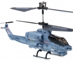 SYMA S108G COBRA 3,5CH Wojskowy Helikopter zdalnie sterowany (22cm, GYRO, wierne odwzorowanie)